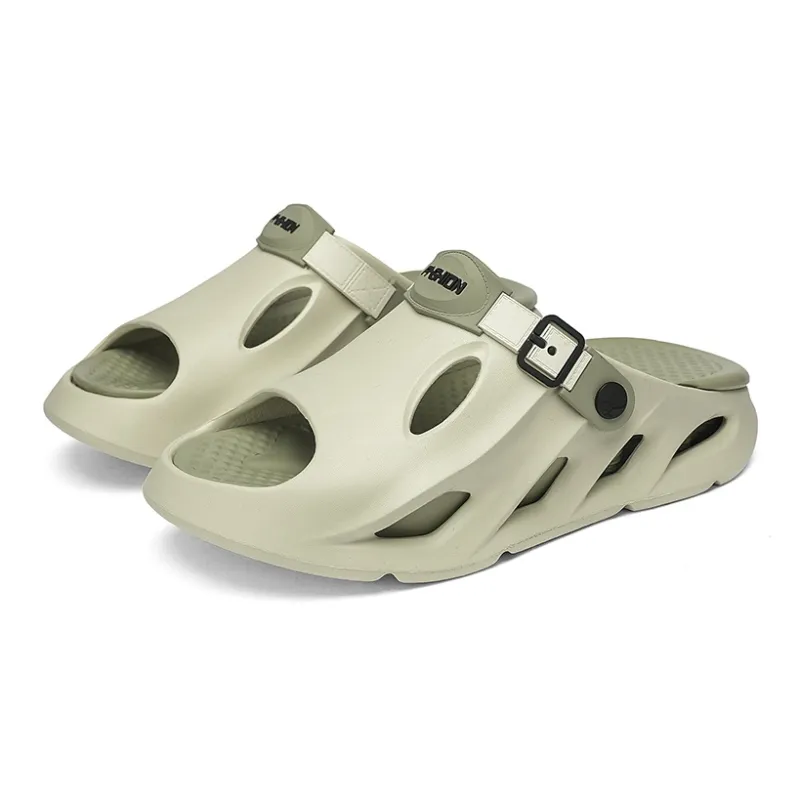 BEAR UNION Home Slippers Beige Brown-21