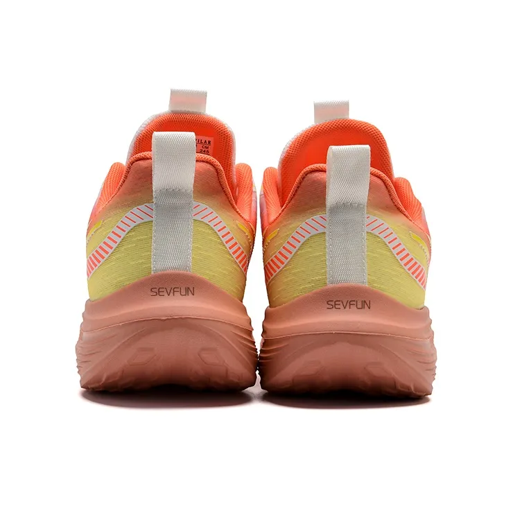 7 SEVFUN Running Shoes Unisex Low Top Orange-4