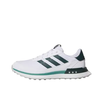 Adidas S2G 24 Abrasion Resistant Low Top Golf Shoes Men's White Green