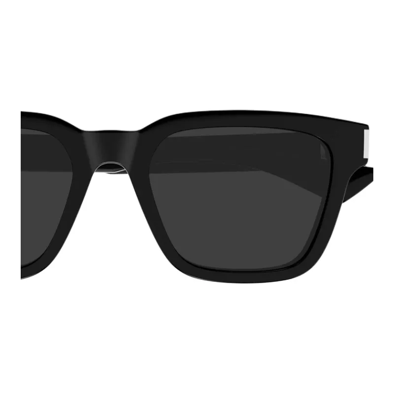 SAINT LAURENT Irregular Shape Sunglasses Unisex Black-2