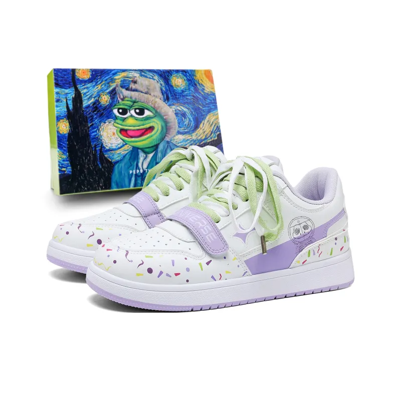 Pepe The Frog Low Top Casual Shoes Unisex-13