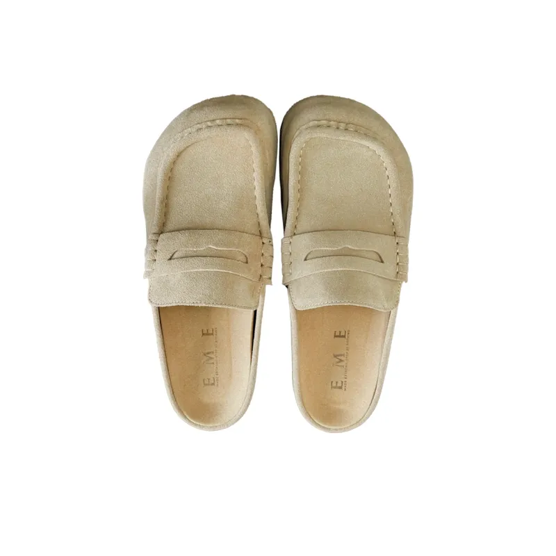 MADE EXTREME Rubber Sole Stitching Abrasion Resistant Slip Resistant Closed Toe Slippers Unisex-13