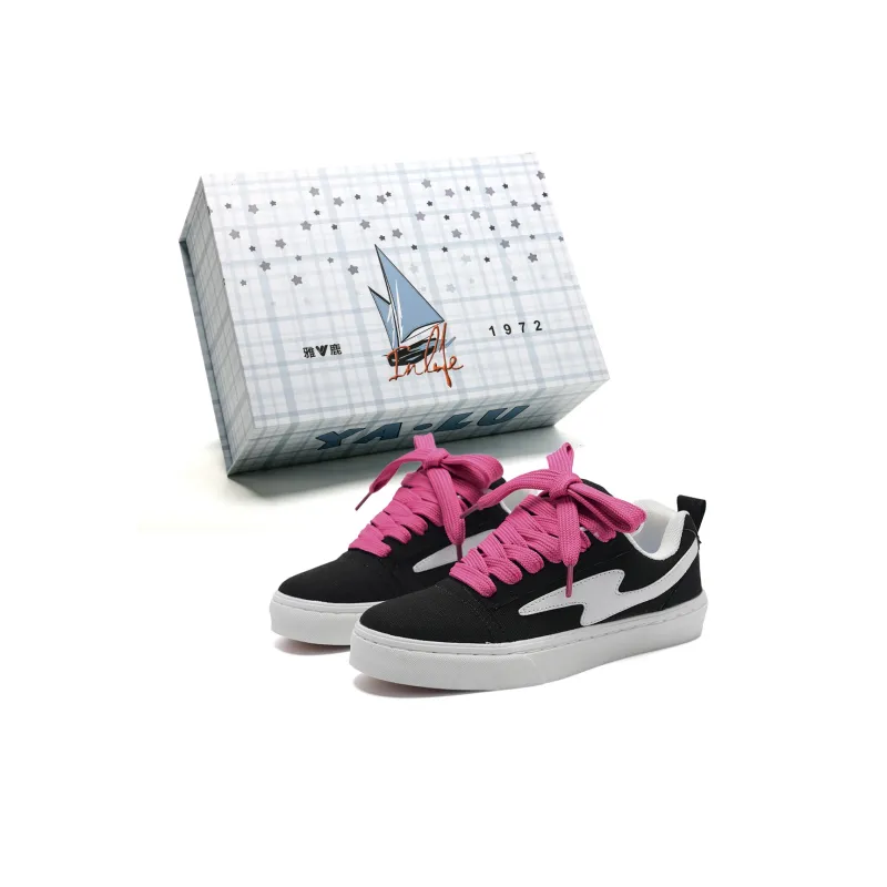 Yalu Wear resistant And Lightweight Low Top Skateboard Shoes Unisex-2