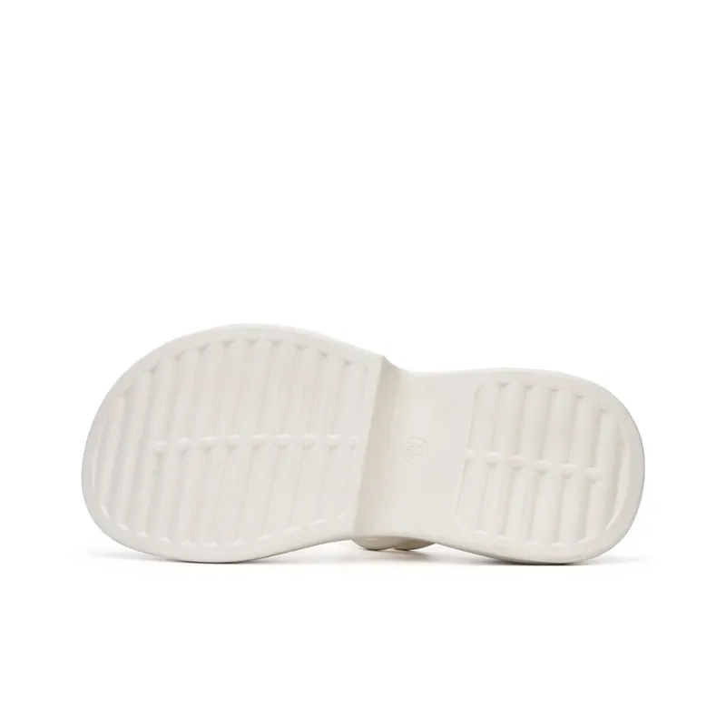 Warrior One Strap Sandals 3cm Women's Beige-3