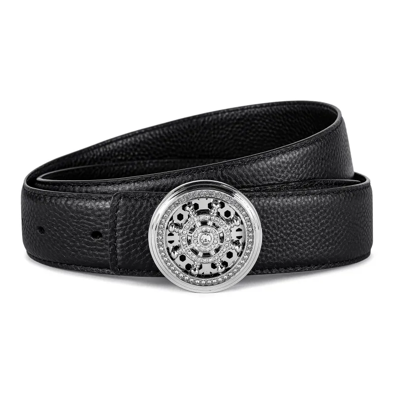 Ace Paul Cow Leather Belt Unisex Width 3.8cm-3