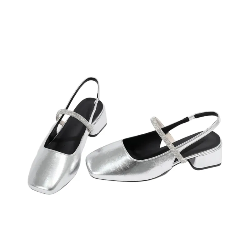 Shoe lady High Heels Women's Black, Beige, Red, Silver-7