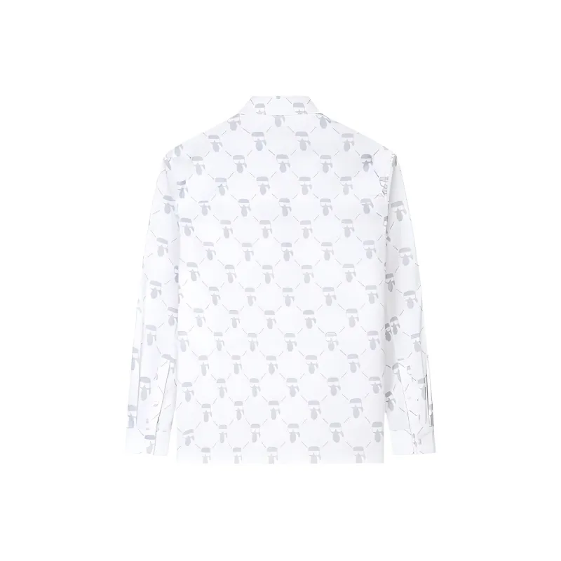 KARL LAGERFELD SS25 Shirt Men's White-1