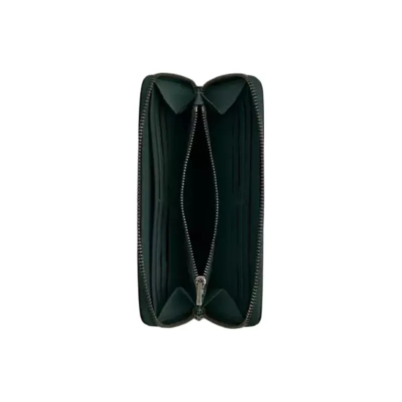 COACH Calfskin Wallet Trumpets Men's Dark Cyan-1