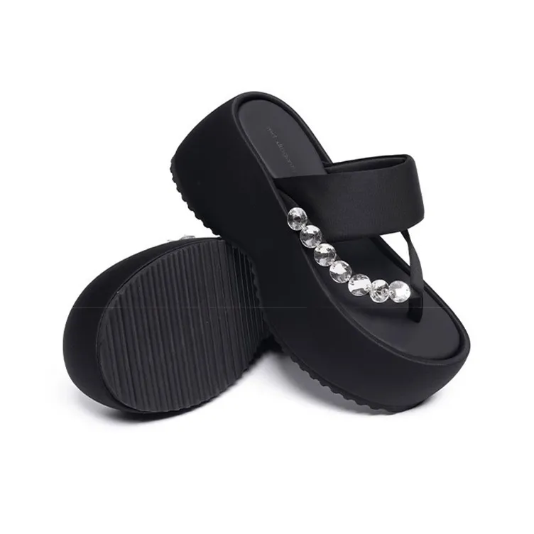 RED DRAGONFLY EVA Composite Sole Slip Resistant Abrasion Resistant Flip Flops Women's-2