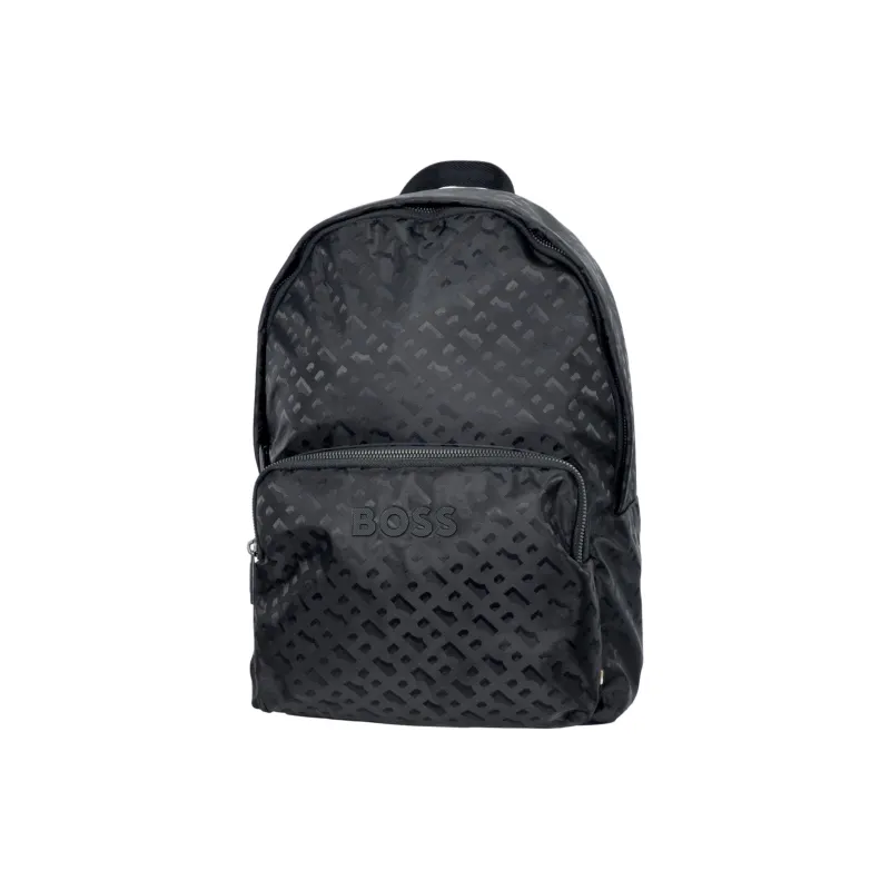 HUGO BOSS Polyester Backpack Unisex Black-0