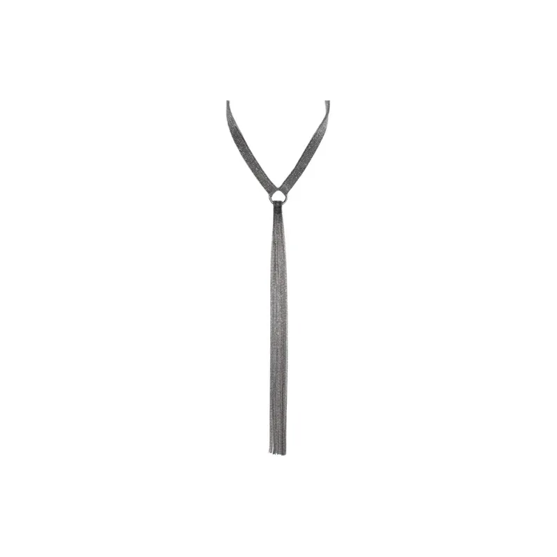 PESERICO Punto Luce Sliding knot Necklace-0