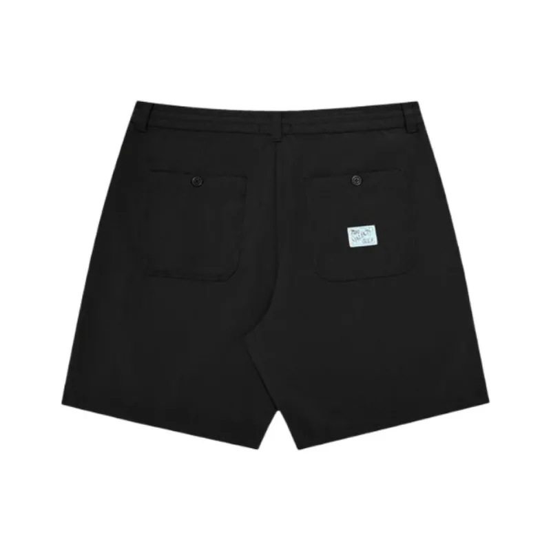Malbon Golf Casual Shorts Men's Black-1