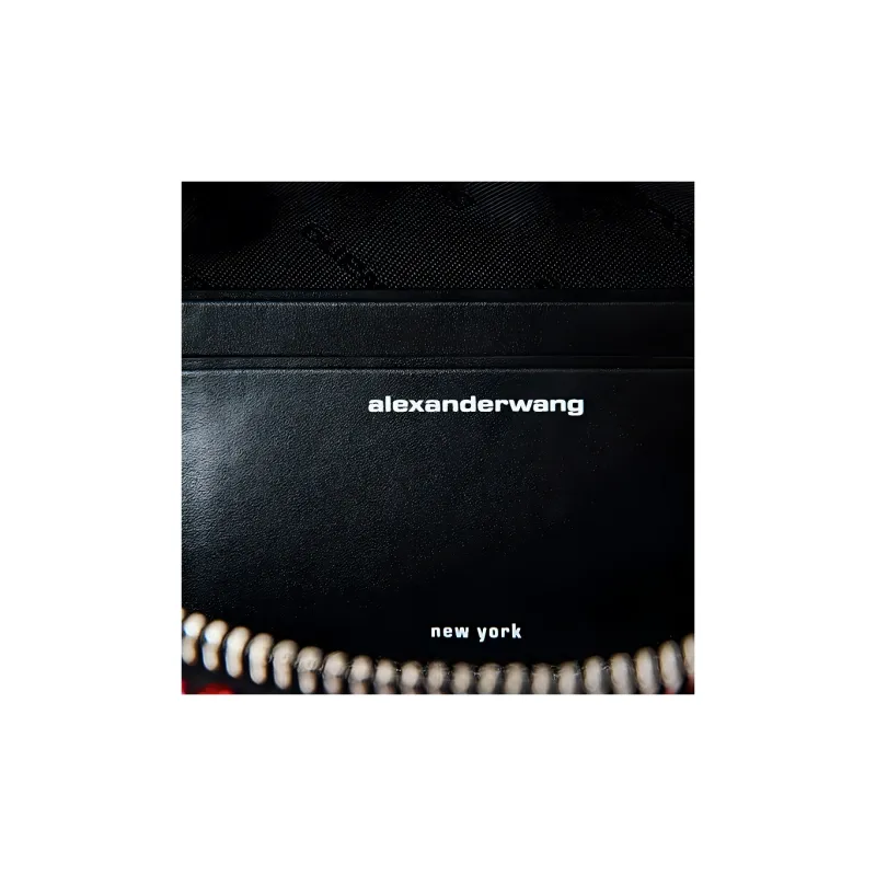 Alexander Wang Cow Leather Makeup Bags Clutches Women's Multicolor-3