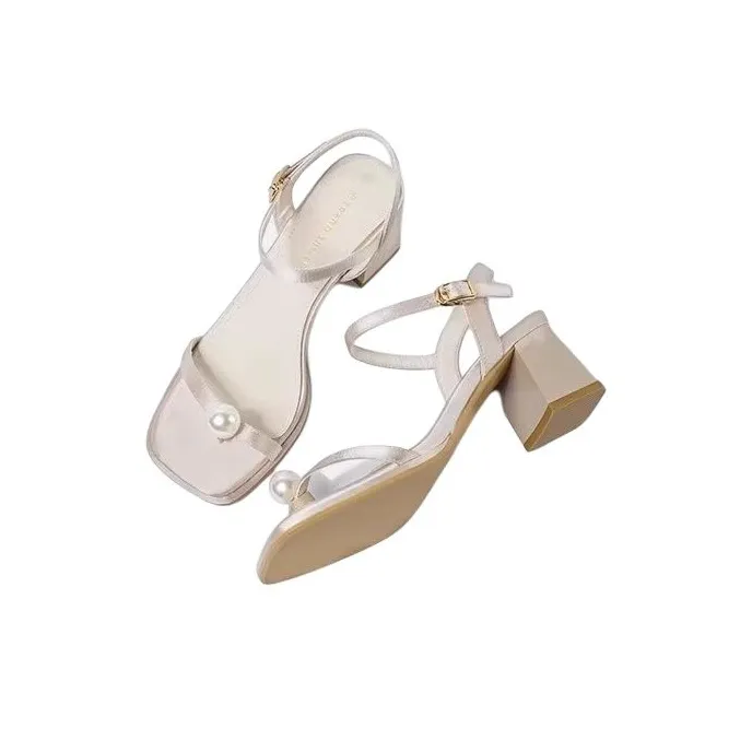 WUJI One Strap Sandals 5.5cm Women's-8