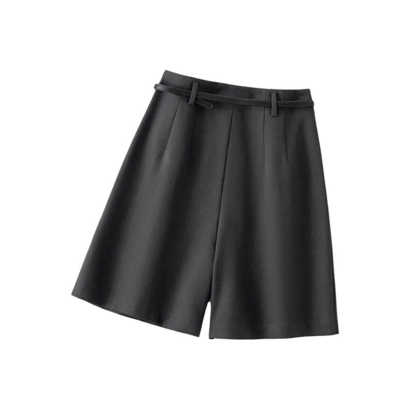 IHIMI Casual Shorts Women's Dark Gray-1