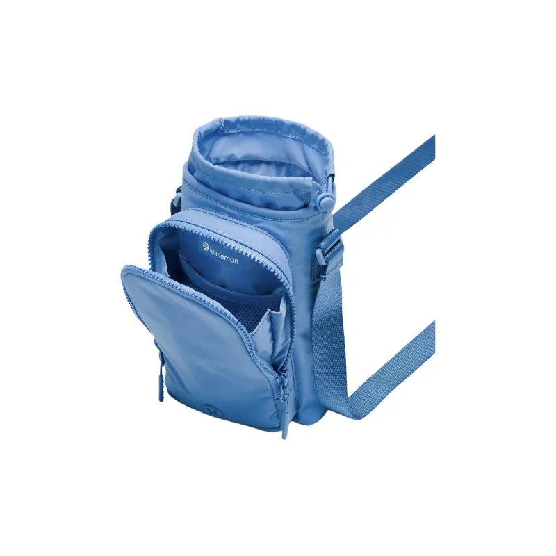 Lululemon Nylon Shoulder Bag, Crossbody Bag Unisex Ocean Blue-1