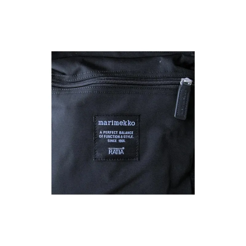 Marimekko Nylon Crossbody Bag, Shoulder Bag Women's Black-3
