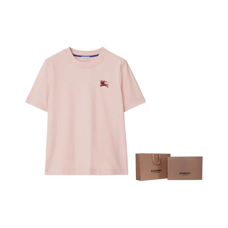 Burberry Equestrian Knight motif T shirt-7