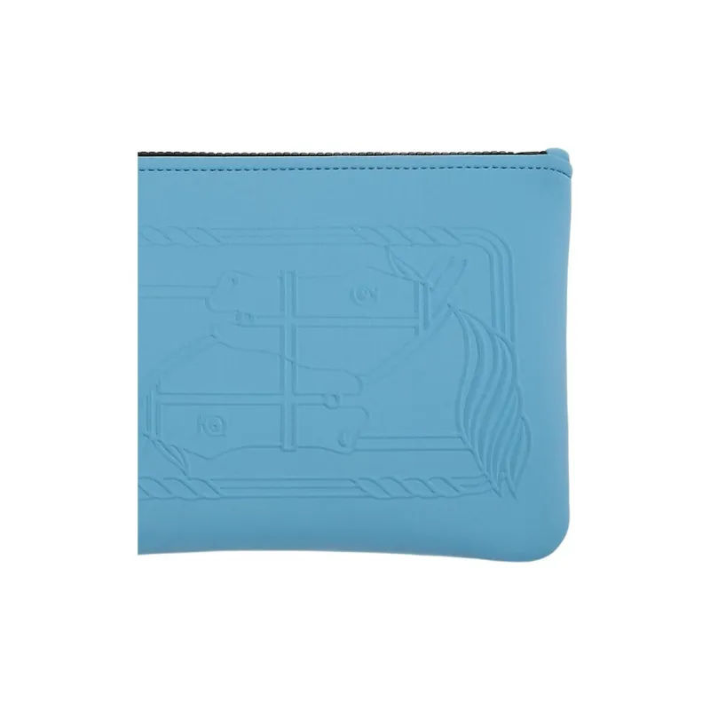 HERMES Neobain Polyamide Clutch Trumpets Women's Sky Blue-2