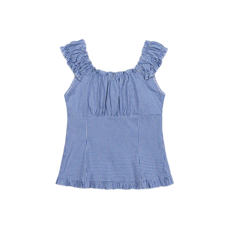 1ESS LA MODE T Shirt Women's Blue-1