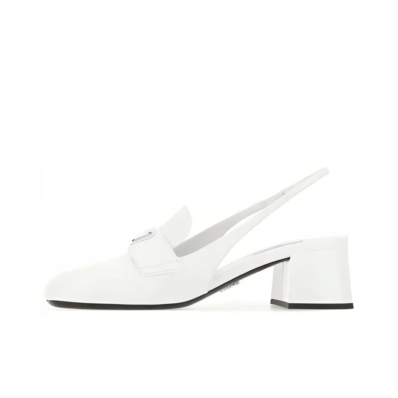 PRADA Casual Single Shoes Women's White-0