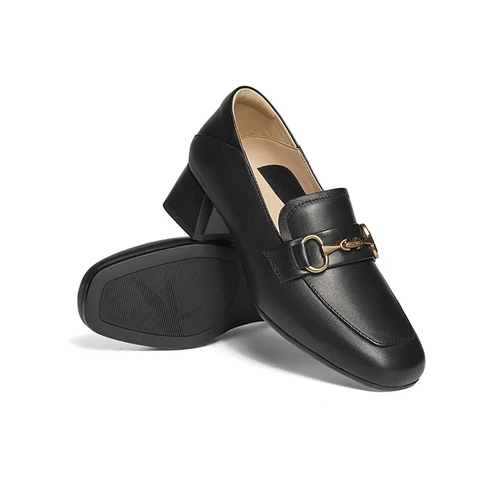 RED DRAGONFLY Loafers Women's Black, Ecru-4