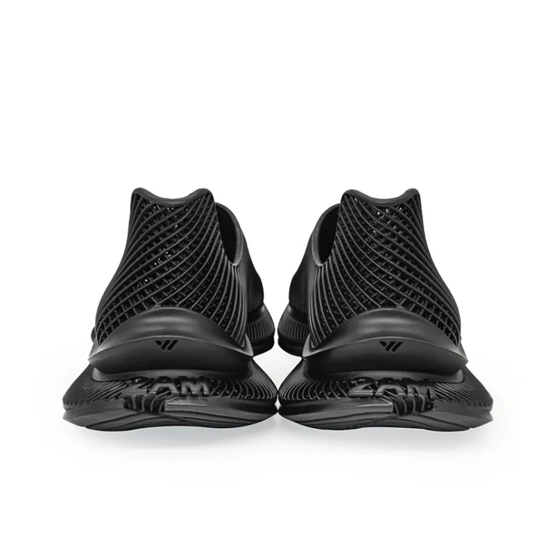 2AM Men's Casual Shoes Men Low Top Black/White-5