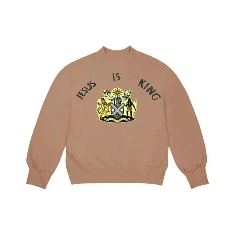 Kanye West Sweatshirt Men's Brown-0