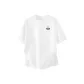 [100% cotton]White (with A Black Shield Chest Logo)