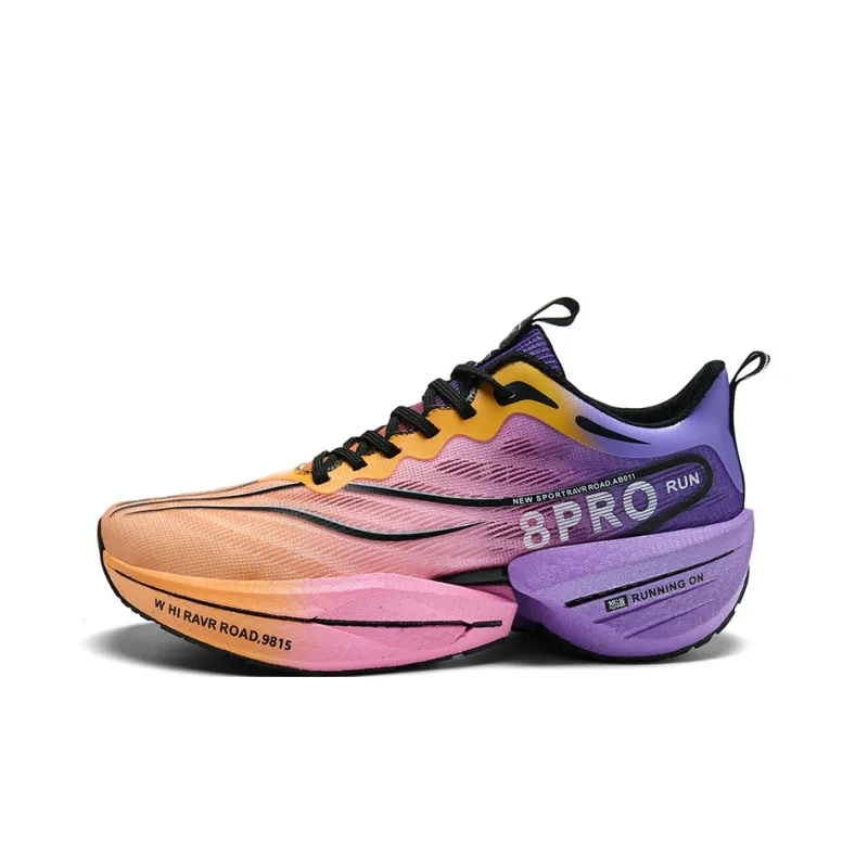 COMVIEW Running Shoes Unisex Low Top Obsidian Black/Radiant Blue Star/Dreamy World-18