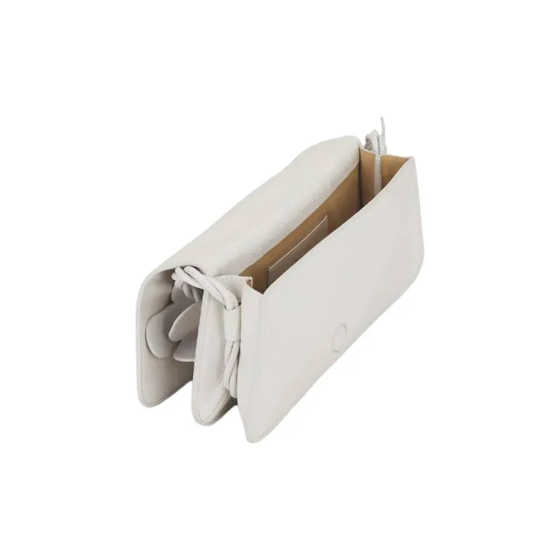 CULT GAIA Cow Leather Shoulder Bag Women's White-3