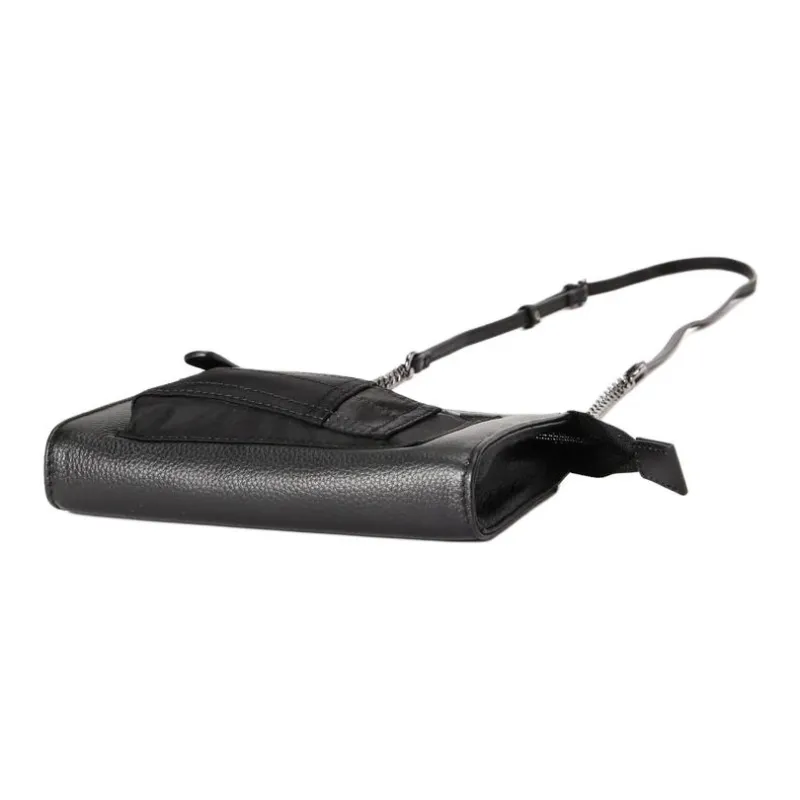 AVIREX Cow Leather Cow Leather Shoulder Bag Women's Black-4