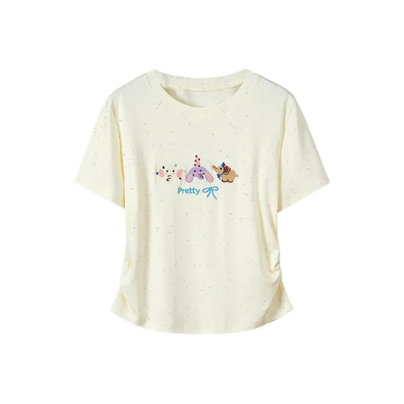 TOUCH T Shirts Women's Apricot-0