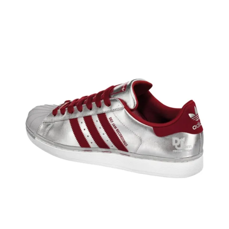 Adidas Def Jam X Superstar 2 Pt 'Metallic Silver Cardinal'-2