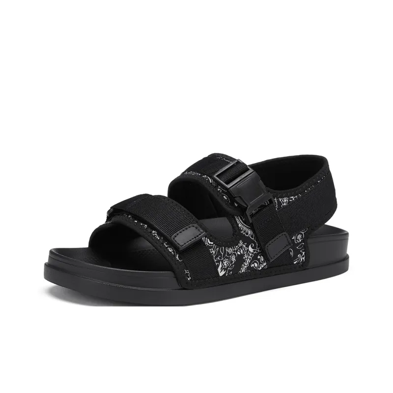 Hotwind Beach Sandals Men 01 Black 72 Black Gray-6