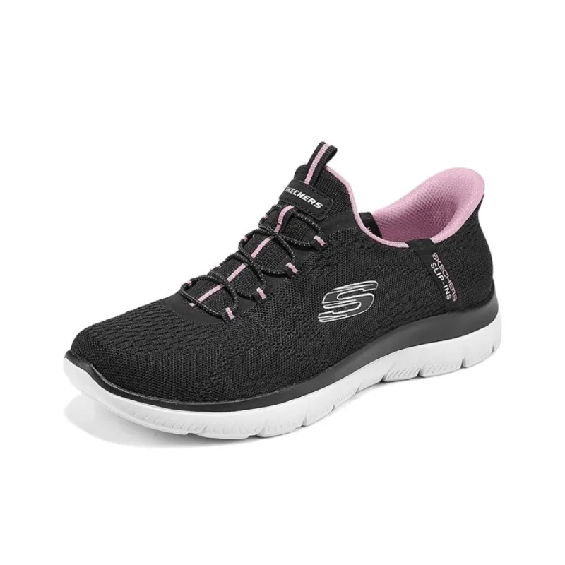 Skechers SPORT WOMENS Anti Slip Wear Resistant Low Top Casual Shoes Women's Black-2