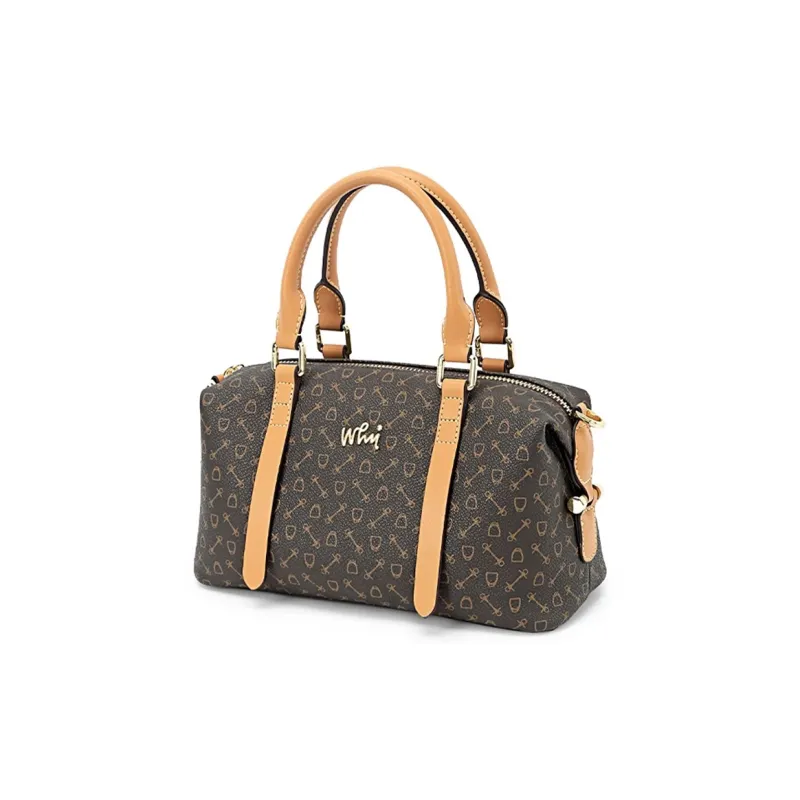 Why Artificial Leather Shoulder Bag, Crossbody Bag, Handbag Trumpets Women's Multicolor-4