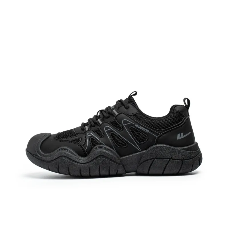 WARRIOR Hiking / Trekking Shoes Men Low Top Gray-0