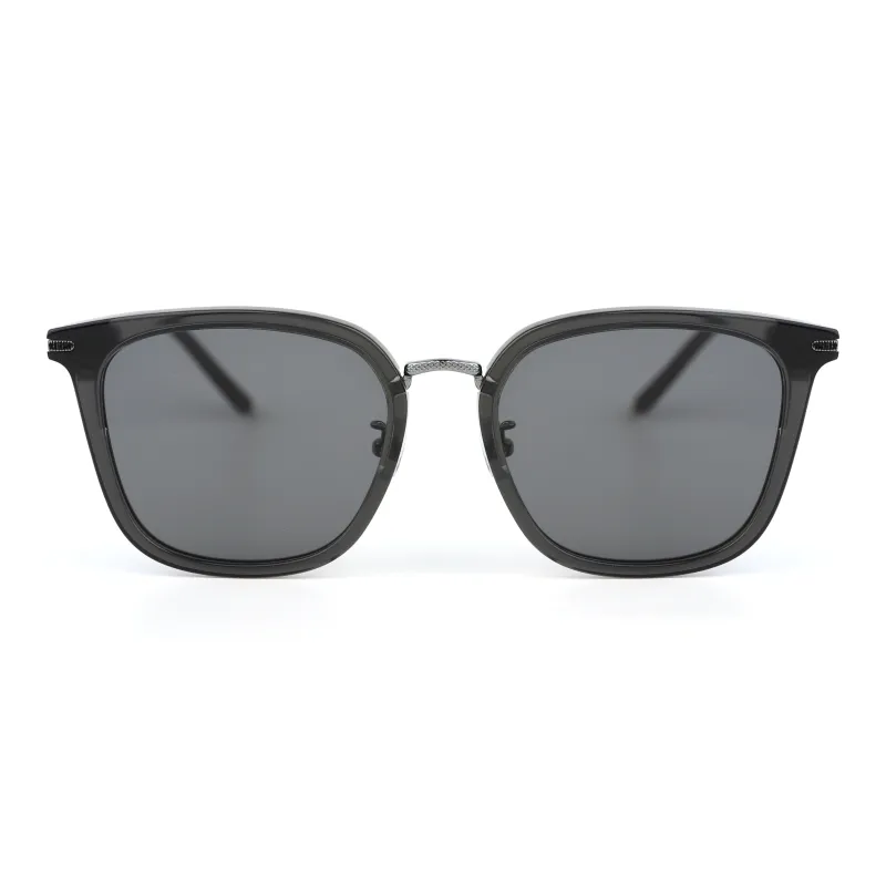 JIANGDAREN Plate Frame Square Sunglasses Unisex-13