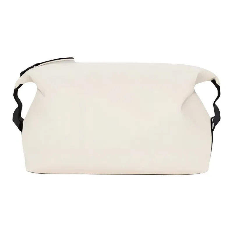 Rains PU Toiletry Bag Regular Unisex White-0