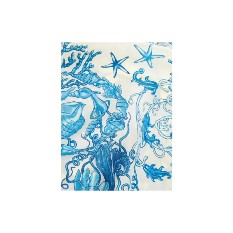 VERSACE Printed Silk Scarf-1