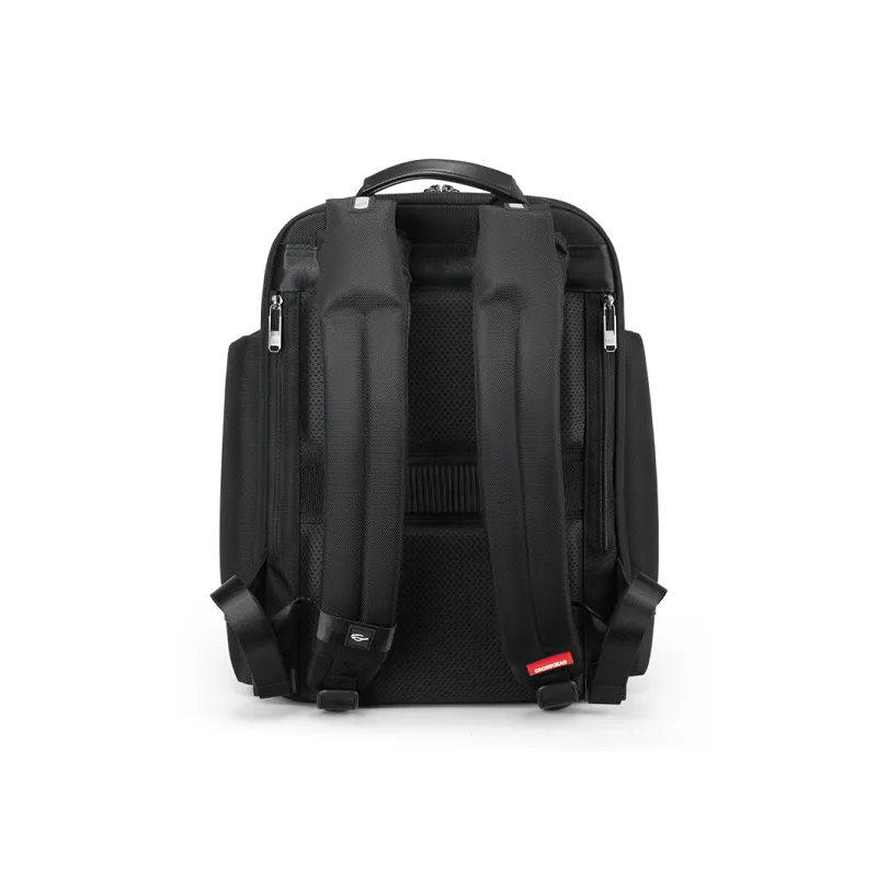 CROSSGEAR Polyester With Microfiber Backpack Regular Unisex Black-2