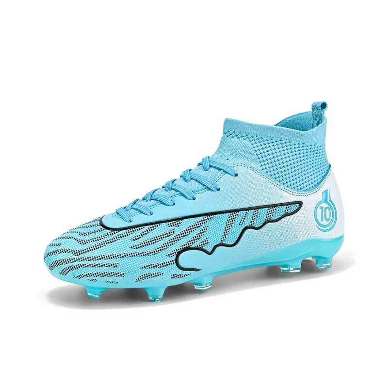 BIANSULONG FG Rubber Long Studs Artificial Ground Breathable Support Impact Resistant Soccer Shoes Unisex-21