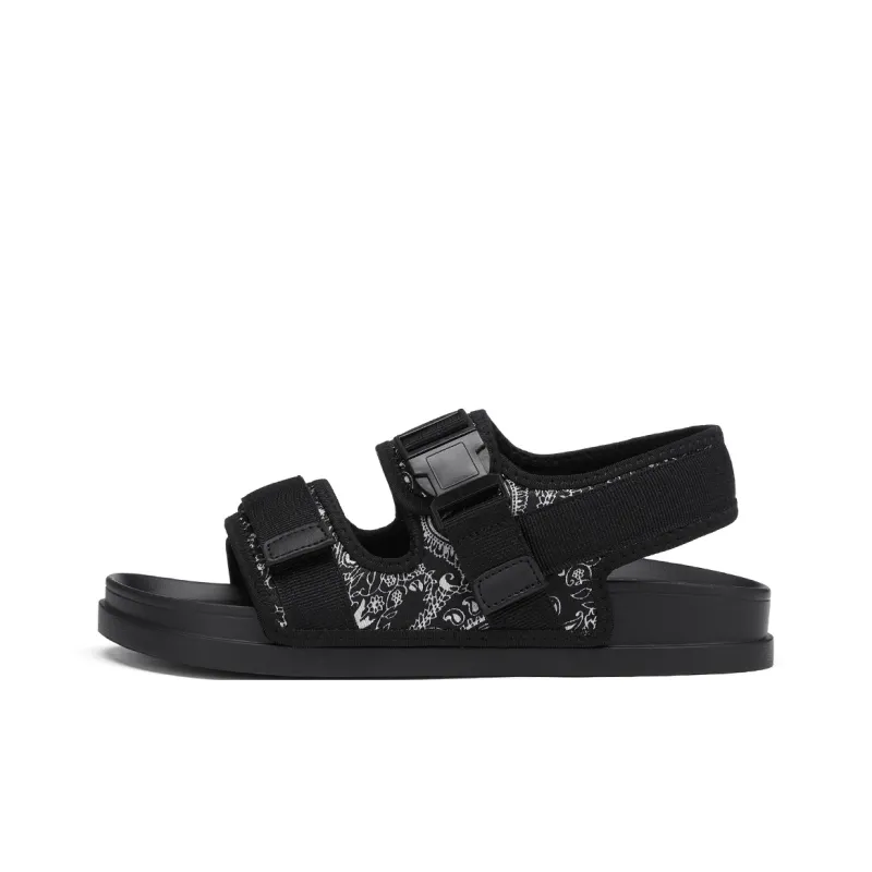Hotwind Beach Sandals Men 01 Black 72 Black Gray-5