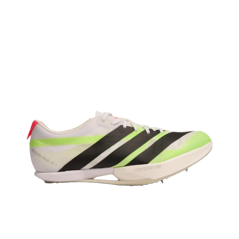 Adidas ADIZERO PRIME SP 4 Abrasion Resistant Low Top Running Shoes Unisex Beige-1