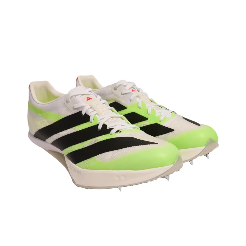 Adidas ADIZERO PRIME SP 4 Abrasion Resistant Low Top Running Shoes Unisex Beige-2