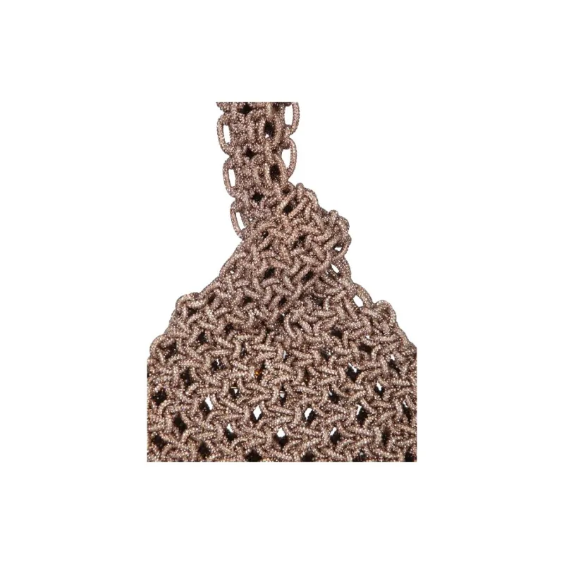 HIBOURAMA Resin Handbag Women's Rose Gold-3