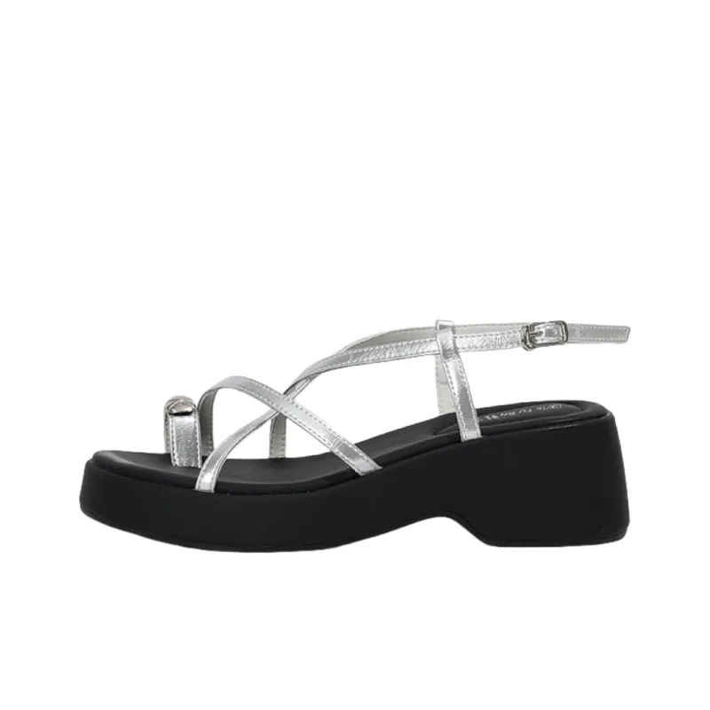 Shoe Lady One Strap Sandals 5.5 Women's-4