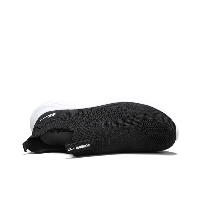 Warrior Wear resistant, Lightweight, Breathable, And Non slip. Low Top Casual Shoes Men's Black-1