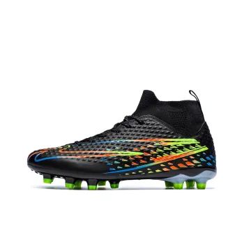 Binary Soccer Shoes Unisex High Top Yellow/Orange